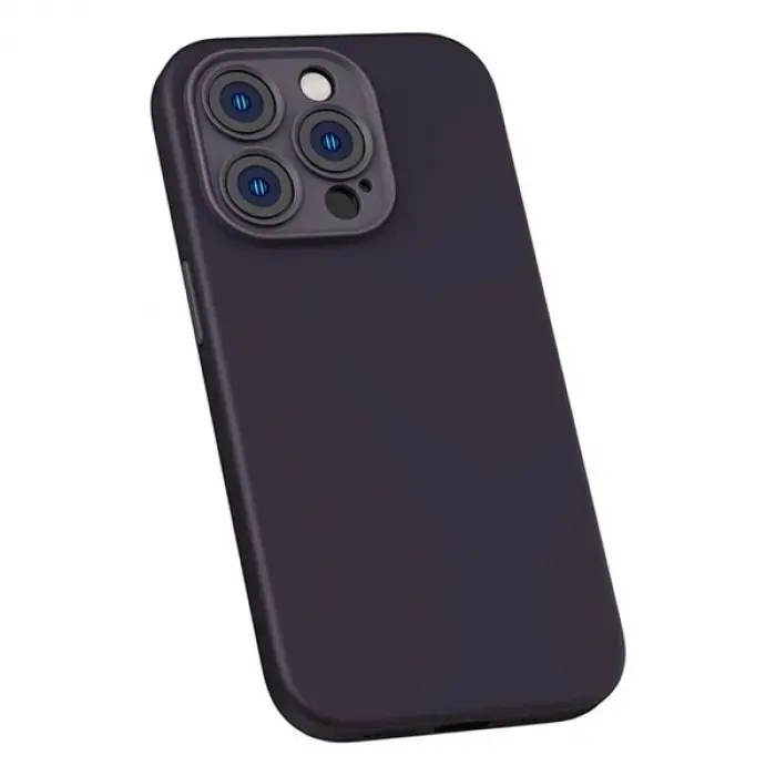 Baseus Liquid Silica iPhone 14 Pro Silikon Kılıf + Tempered Ekran Koruyucu Set-(5775)