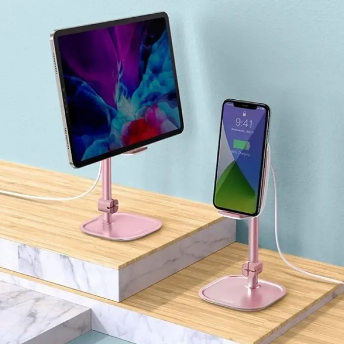 Baseus Literary 15W Kablosuz Şarj Masaüstü Telefon Tutucu Stand Wireless Şarj-(5775)