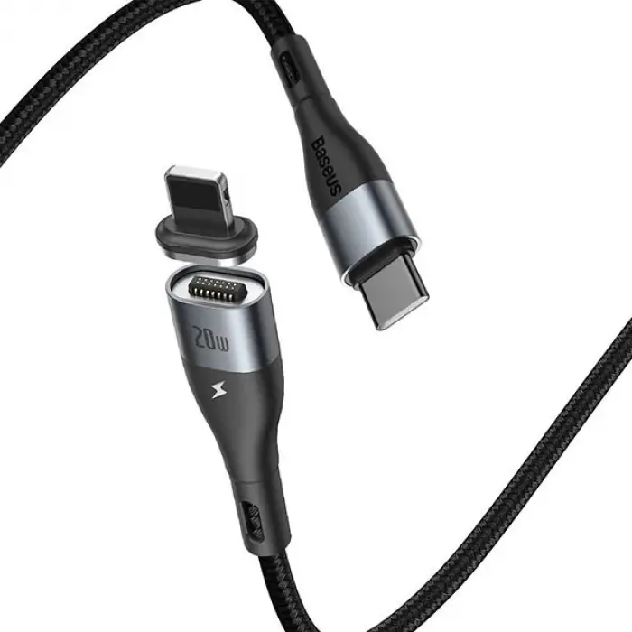 Baseus PD 20W İPhone 131211XS USB-C Manyetik Şarj Kablosu 2m-(5775)