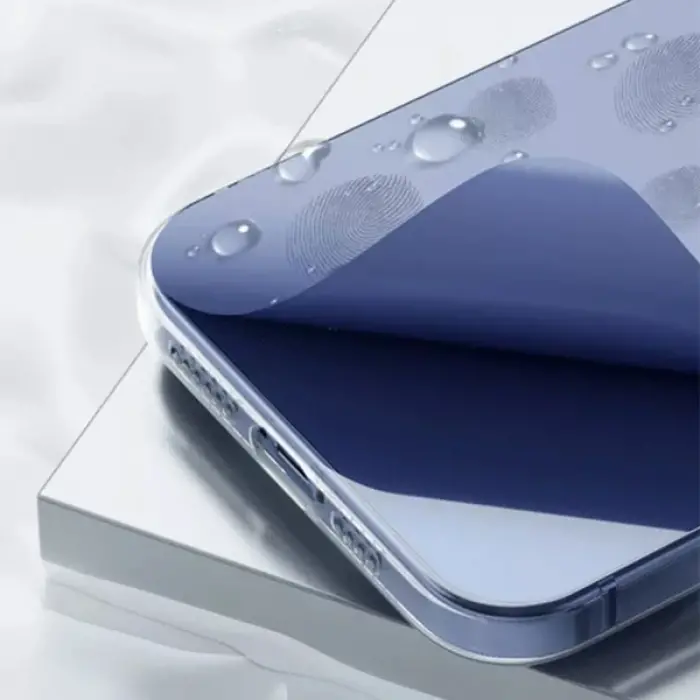 Baseus Simple Case iPhone 12 6.1 İnce Şeffaf Silikon Kılıf Kamera Korumalı-(5775)