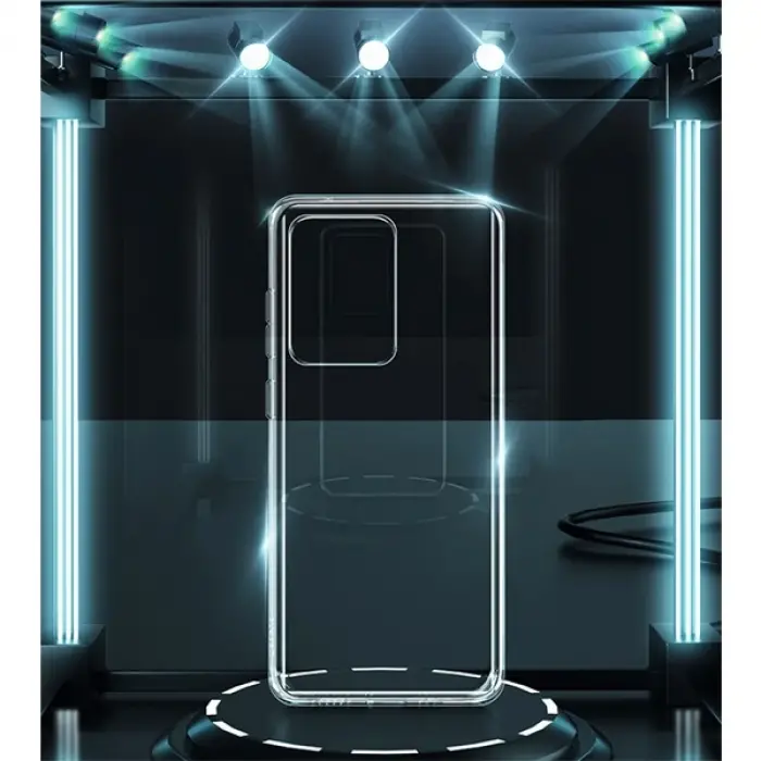 Baseus Simple Case Samsung Galaxy S20Ultra Şeffaf Silikon Kılıf-(5775)