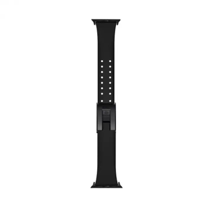 Baseus Slip-Thru Apple Watch Ultra 49mm 7-8 45mm 6-5-4 44mm Silikon Kordon Kayış 3-2-1 42mm-(5775)