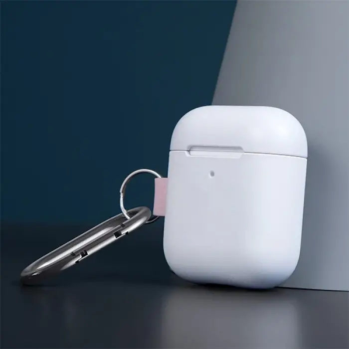 Baseus Woven Label Hook AirPods 1/2 Koruma kılıf+Anahtarlık-(5775)