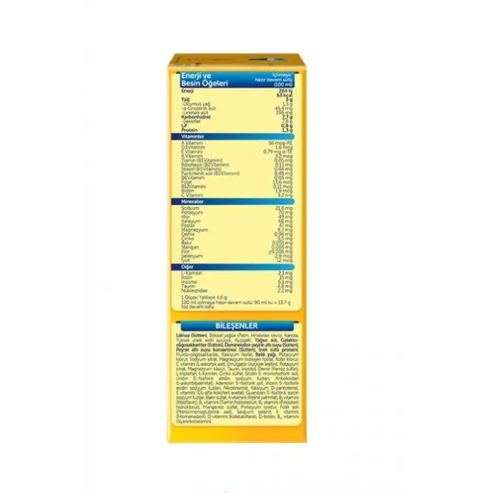 Bebek Devam Sütü No4 400 Gr