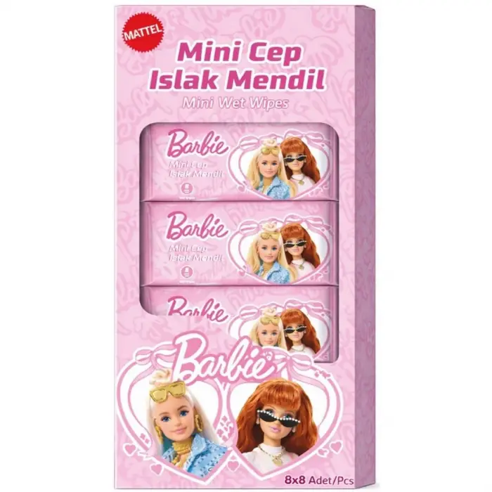 Islak Mini Cep Mendili 8li