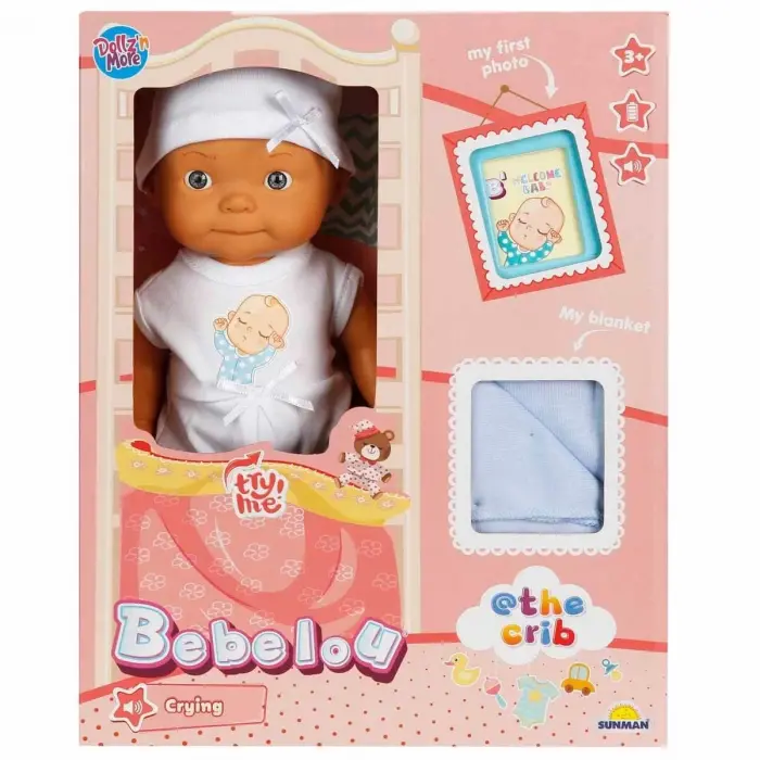 Bebelou Sesli Hoş Geldin Bebeği 30 cm