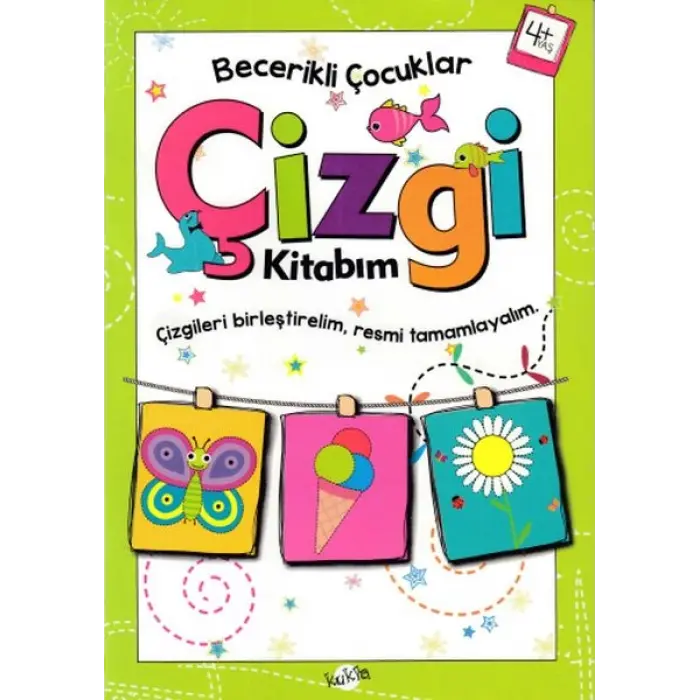 Becerikli Çuklar - Çizgi Kitabım (4+ Yaş)