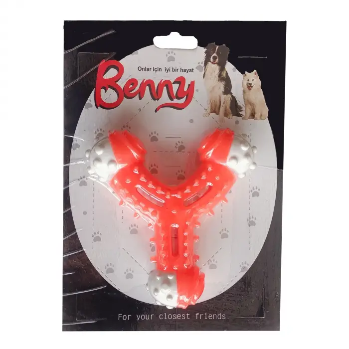 Benny Diş Kaşıma Köpek Oyuncağı Çatal 11 cm Tcu