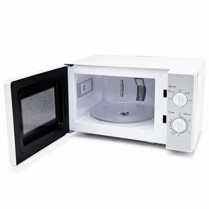 Beyaz Mikrodalga Fırın - Klasik Ön Panel - 20 Litre Kapasite