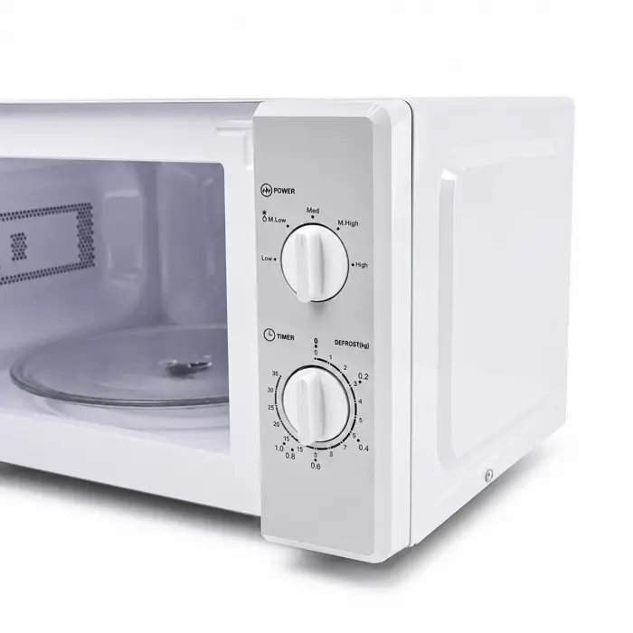 Beyaz Mikrodalga Fırın - Klasik Ön Panel - 20 Litre Kapasite