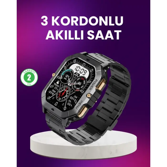 Bildirim ve Spor Takipli Akıllı Saat