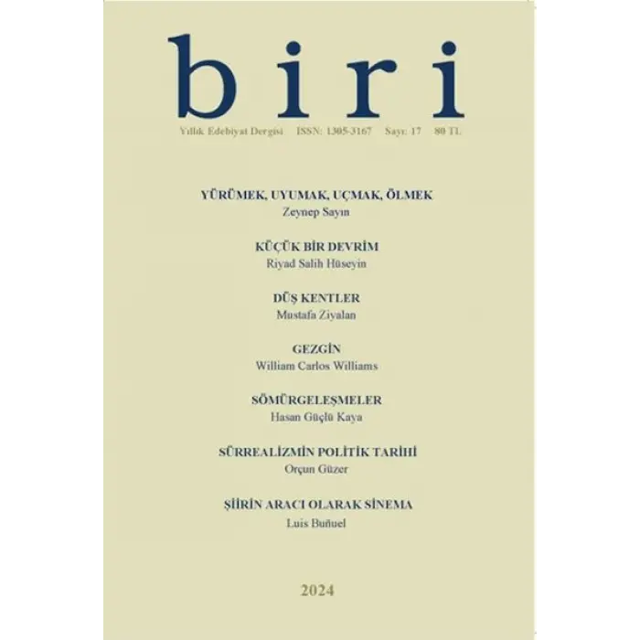 Biri Dergisi  2024, Sayı: 17