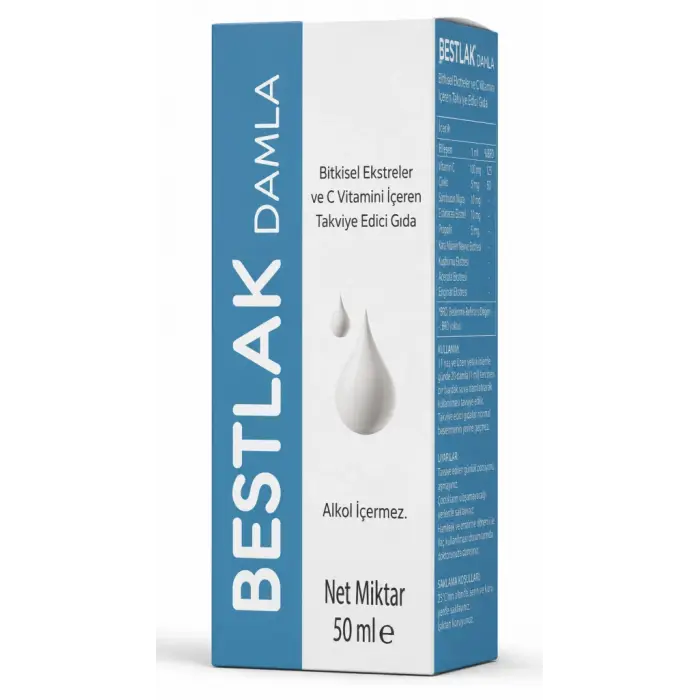 Bitkisel Ekstreler İçeren Takviye Edici Gıda 50 ml