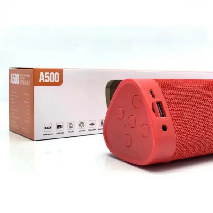 Bluetooth 5.0 Hoparlör Model A500 | Güçlü Bas Ve Harika Sese Sahip Kablosuz Bluetooth Hoparlör Bx40