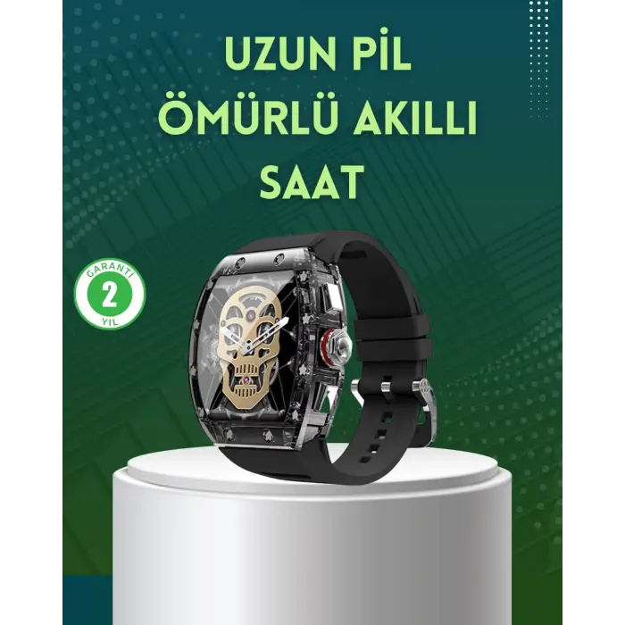 Bluetooth Arama Destekli Akıllı Saat Çok Fonksiyonlu