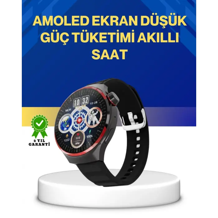 Bluetooth Arama Özellikli Akıllı Saat Suya Dayanıklı