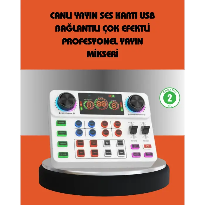 Bluetooth Bağlantılı Karaoke ve Yayın Ses Kontrol Ünitesi