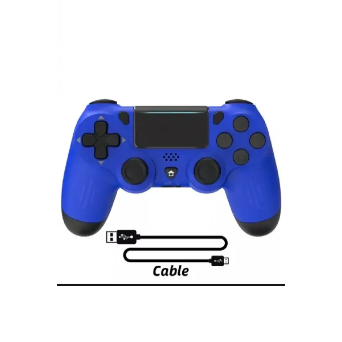 Bluetooth bağlantılı mavi gamepad Playstation 4 uyumlu kablosuz oyun kolu - Elektronik