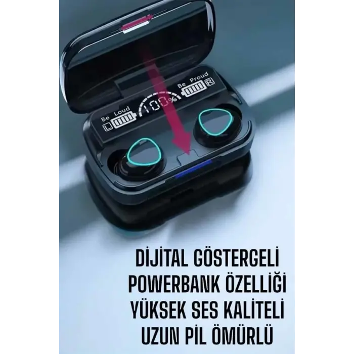 Bluetooth Bağlantılı Suya Dayanıklı, Uzun Pil Ömürlü Kablosuz Kulaklık