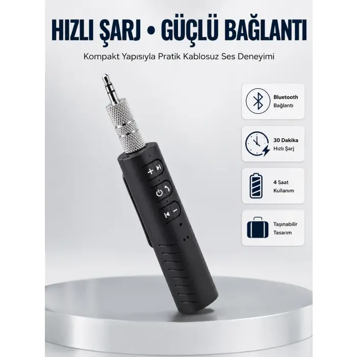 Bluetooth Destekli Ses Alıcısı – Eski Cihazlarınıza Yenilik Katın