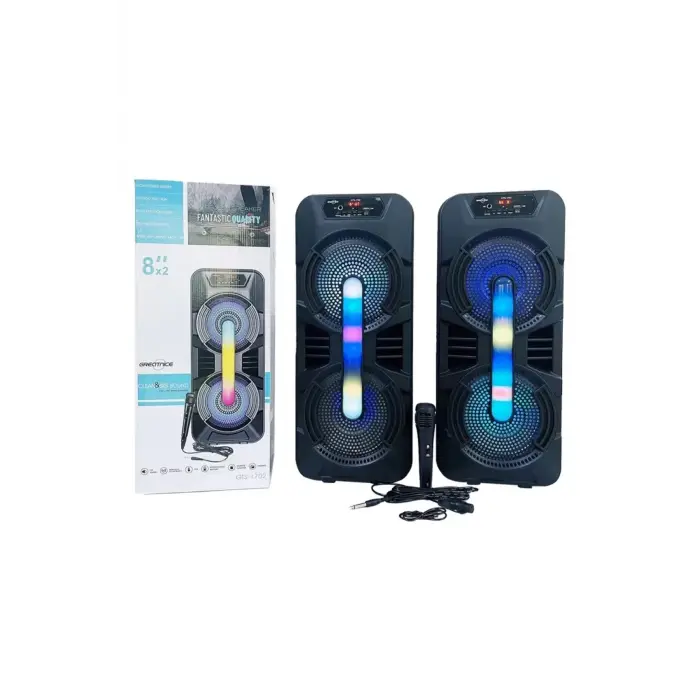 Bluetooth Hoparlör - Renk: Siyah, Özellik: Ledli, Dinleme Süresi: 5 Saat | Teknik Özellikleri ve