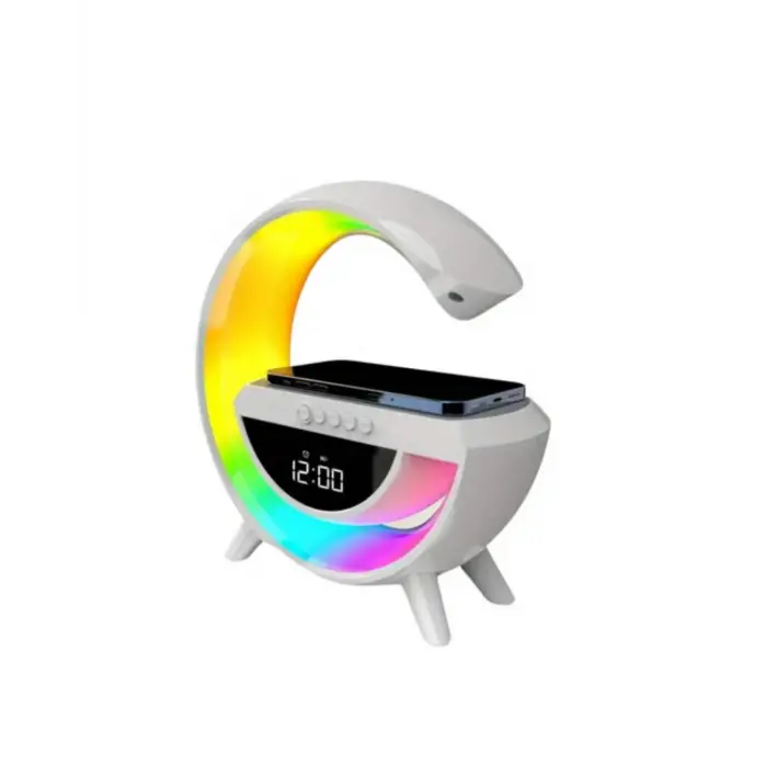Bluetooth Hoparlör RGB Aydınlatmalı USB TF Kart FM Özellikli