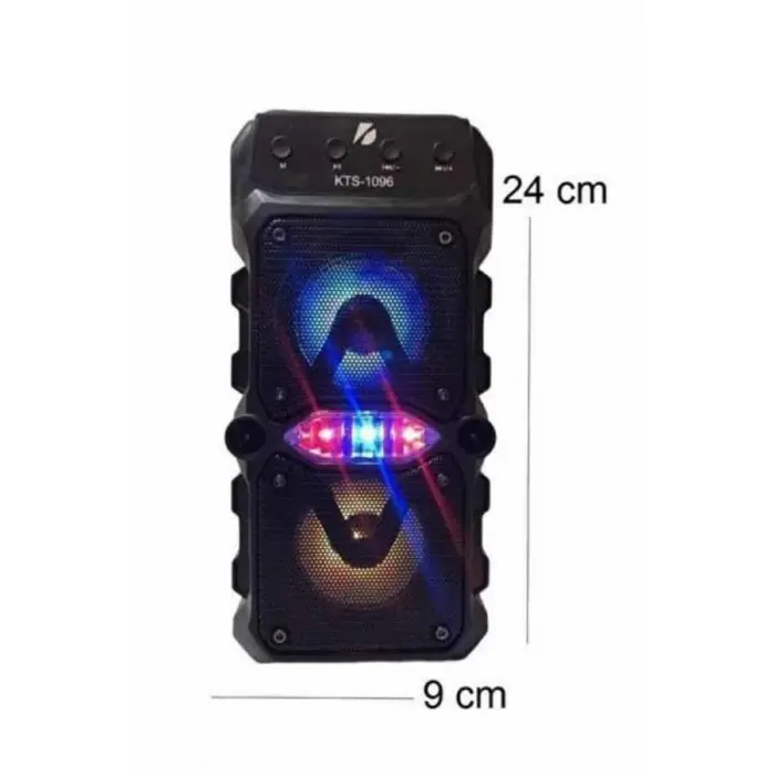 Bluetooth Hoparlör Yüksek Ses Kaliteli Büyük Boy Çift Çıkışlı Ses Bombası