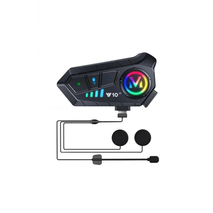 Bluetooth intercom seti 2 yıl garantili motosiklet iletişim cihazı çiftli paket Süresi