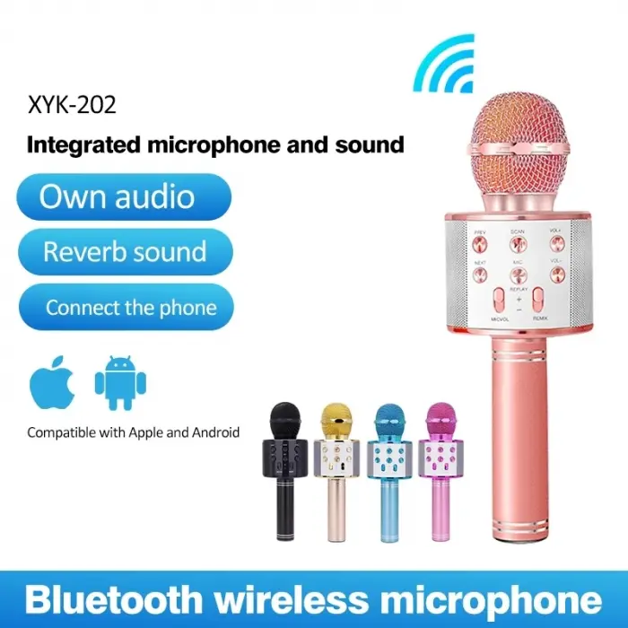 Bluetooth Karaoke Mikrofon Bx40