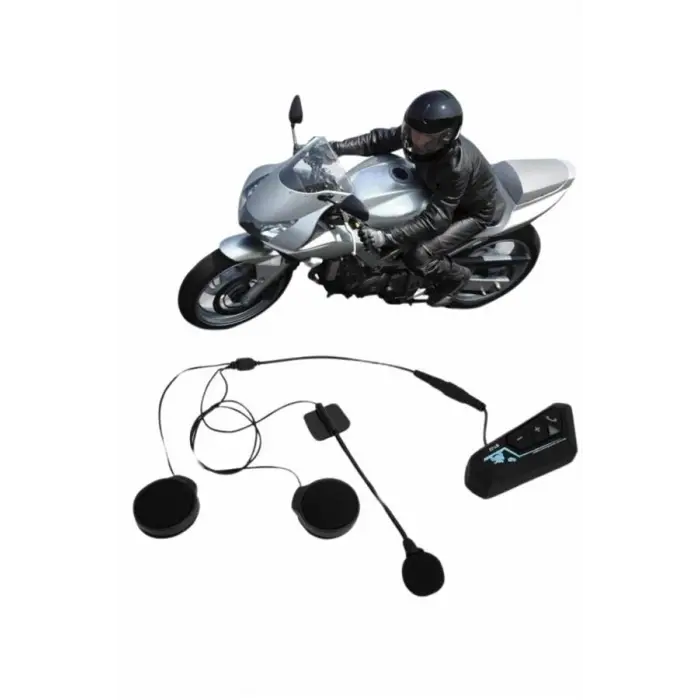 Bluetooth Kask Kulaklığı Intercom 5.0 Bluetooth Android ve İOS Uyumlu