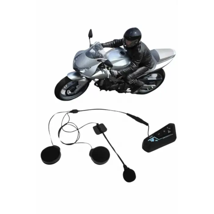 Bluetooth Kask Kulaklığı Intercom 5.0 Bluetooth Android ve İOS Uyumlu Yeni Nesil