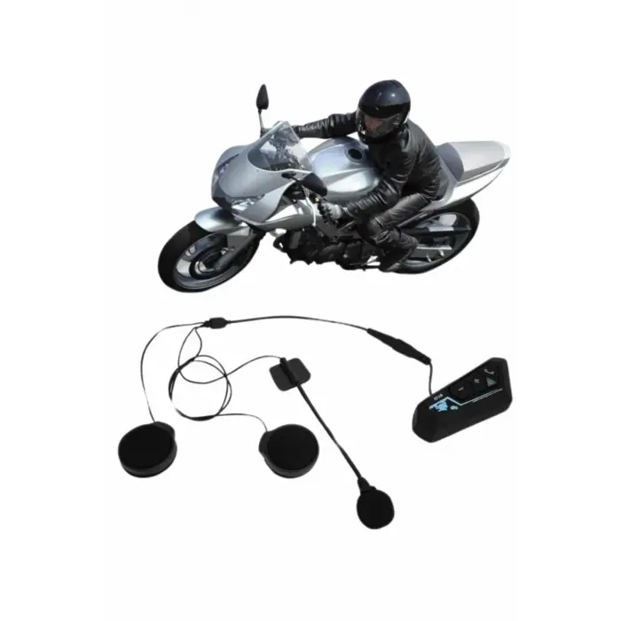 Bluetooth Kask Kulaklığı Intercom 5.0 Bluetooth Android ve İOS Uyumlu Yeni Nesil