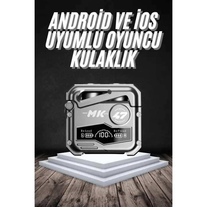 Bluetooth Kulaklık Dokunmatik Kontrol Tws kablosuz kulaklık Hi-fi Stereo