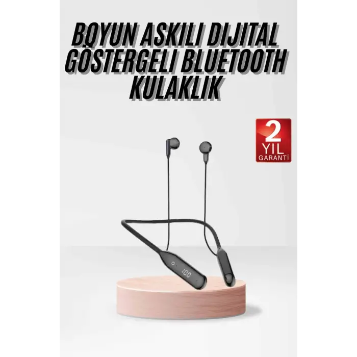 Bluetooth Kulaklık Kablolu Android ve İOS Uyumlu ANC Özellikli 100 saat sarj