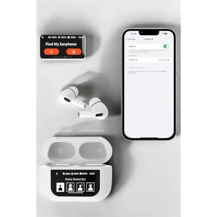Bluetooth Kulaklık Kulakiçi Güçlü Ses Kaliteli Sesli Asistan