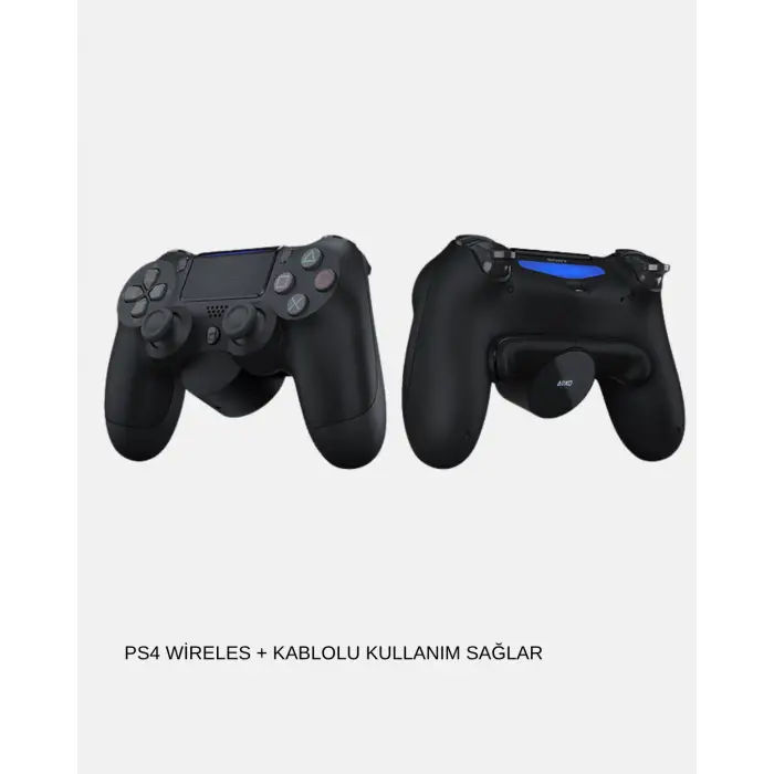 Bluetooth Oyun Kolu – Titreşimli PS4 Steam PC Mobil ve Tablet Uyumlu