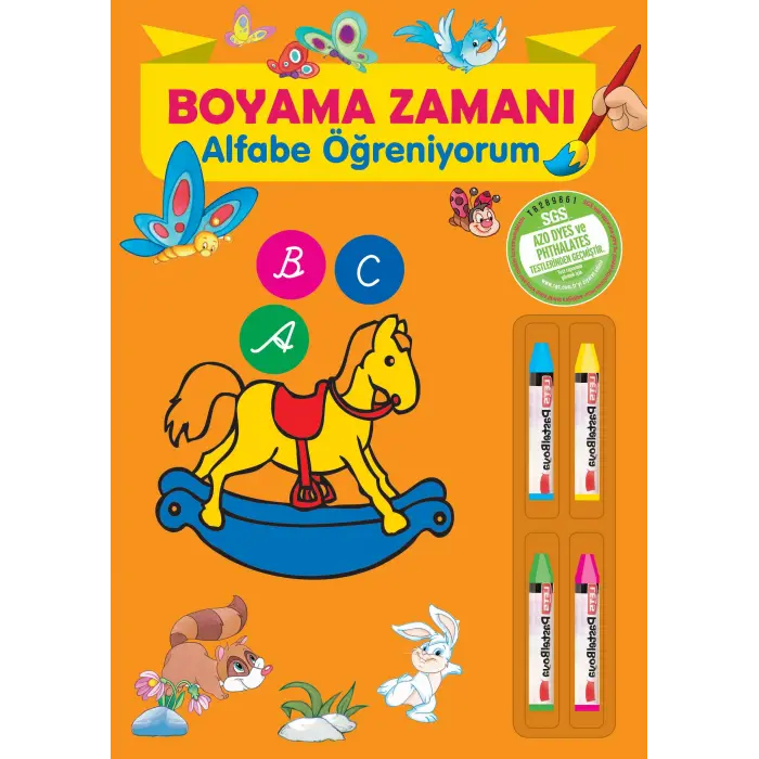 Boyama Zamanı: Alfabe Öğreniyorum