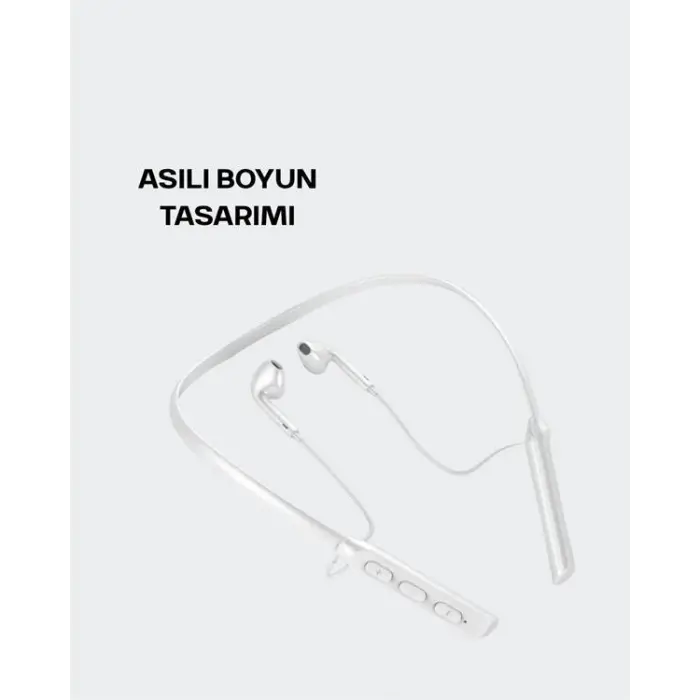 Boyun Askılı Kulaklık – 100 Saat Kullanım Süresi Ergonomik Tasarım