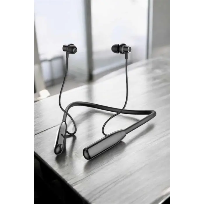 Boyun Bantlı Bluetooth Kulaklık Yüksek Ses Kaliteli 100 Saat Kulaklık