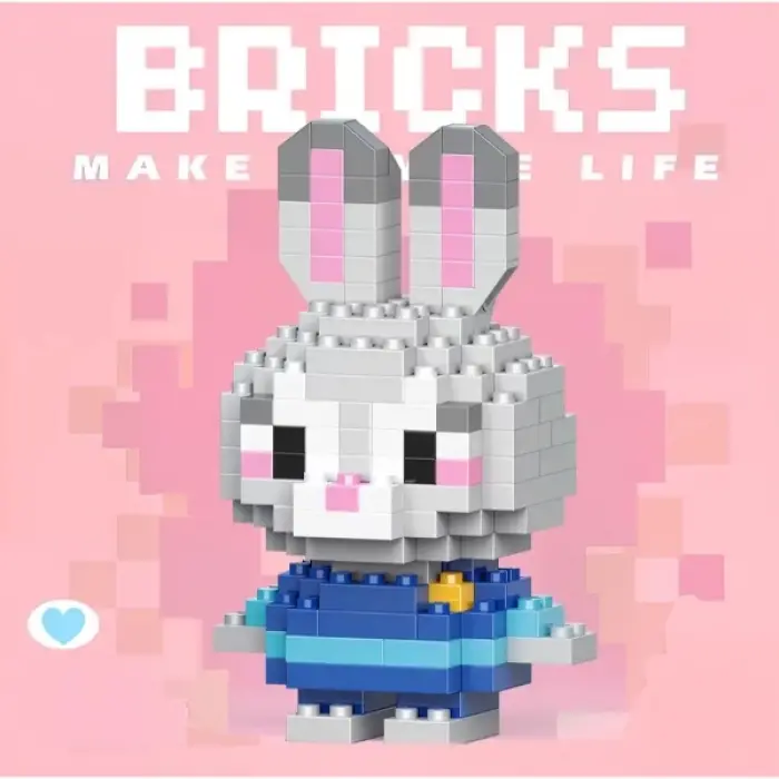 Zootropolis Judy Hopps Mini Tavşan Lego Figürü