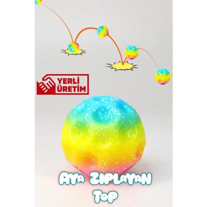 BSF-101 MOONBALL AY TOPU IŞIKLI 70MM -CNS