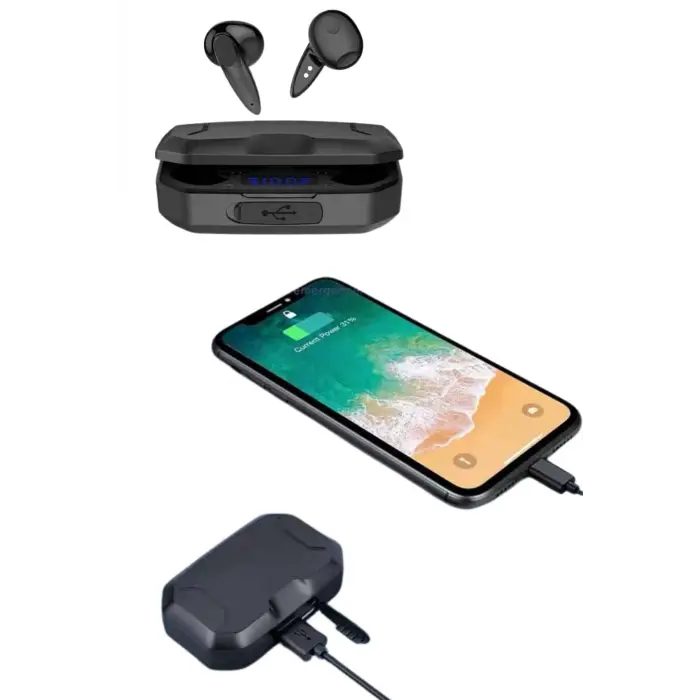 Çağrı Cevaplayabilen Akıllı Saat 5.2 Bluetooth Bağlantılı Gaming Kulaklık
