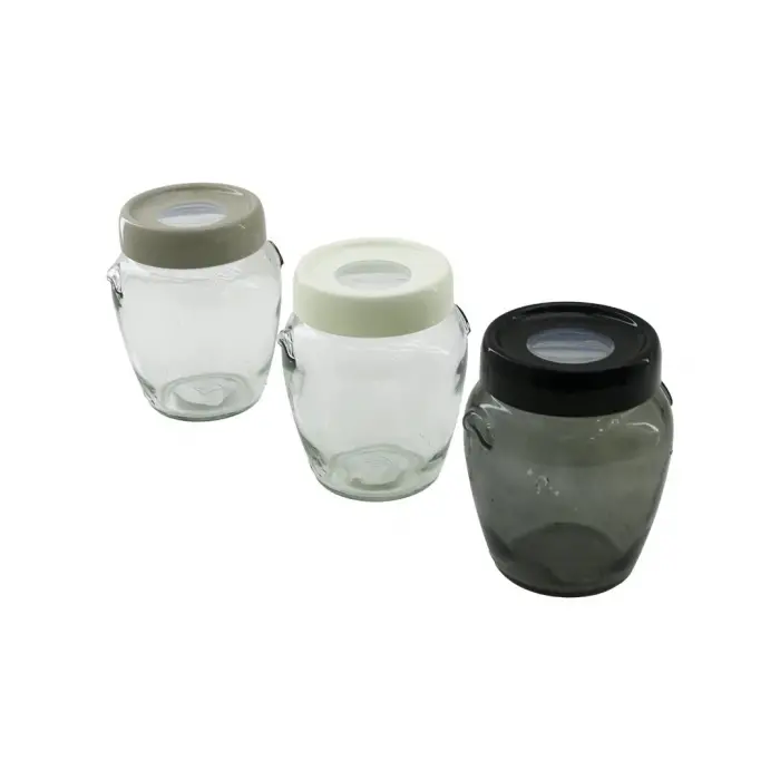 Cam Kavanoz - 580 ml - Şeffaf