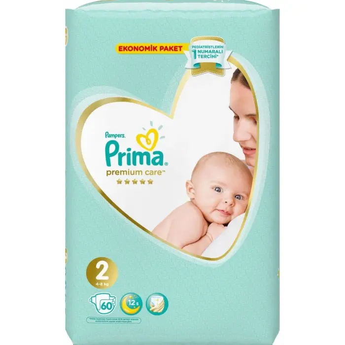 Care Eko Paket 2 Beden 60 Adet