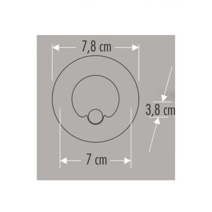 CATA CT 5174 1.5W Radar Sensörlü Koridor Aydınlatması 6400K Beyaz Işık