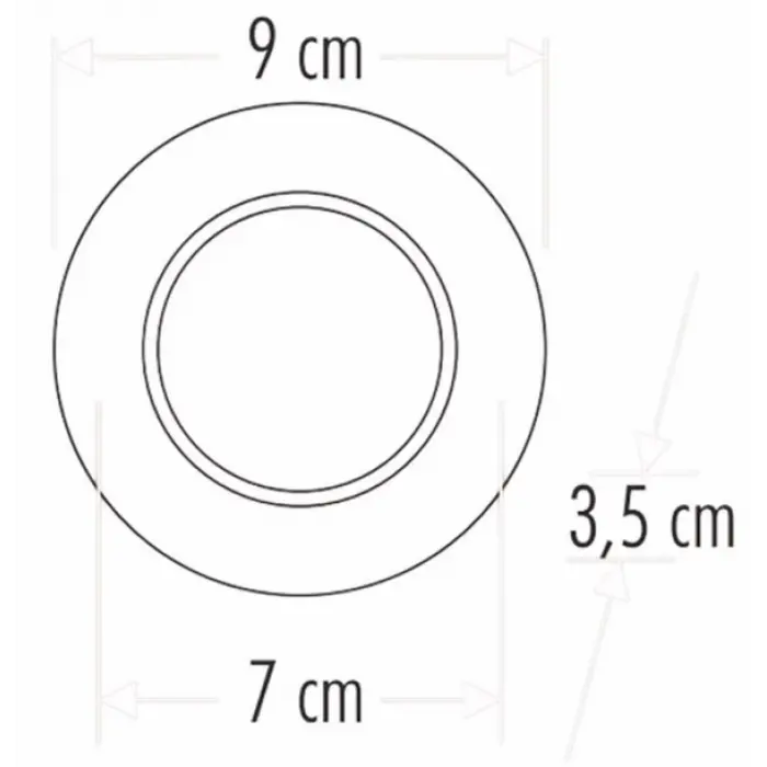 CATA CT 5260 8W Başak Led Spot 3 Renkli