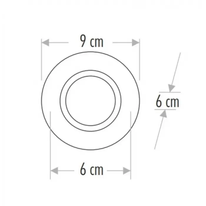 CATA CT 6555 Cam Spot Kasası