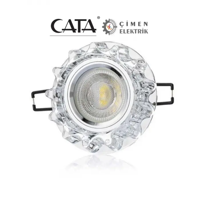 CATA CT 6595 Kristal Cam Led Spot Kasası