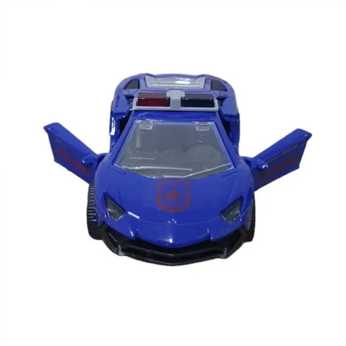 Çek Bırak Metal Araba Lamborgini  - Jandarma - 1 ADET