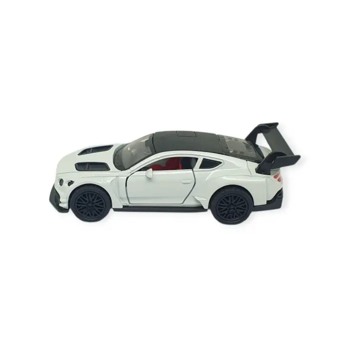 Çek Bırak Metal Arabalar  cm - 3671C - Beyaz - 1 ADET